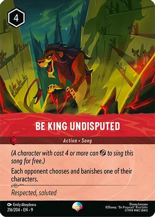 Be King Undisputed (Epic) (216/204) Fabled ()