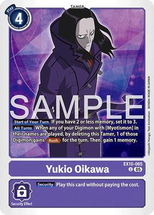 Yukio Oikawa  (EX10-065) [Sinister Order]