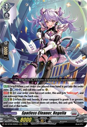 Spatless Cleaner, Regelia [Triple Rare]  (DZ-BT09/009EN)
