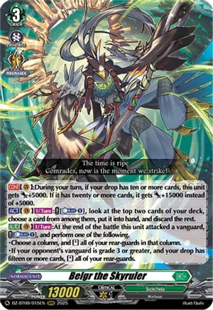 Belgr the Skyruler [Triple Rare]  (DZ-BT09/015EN)