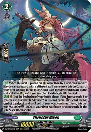 Thruster Vixen [Triple Rare]  (DZ-BT09/016EN)