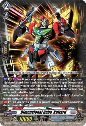 Dimensional Robo, Kaizard [Double Rare]  (DZ-BT09/027EN)