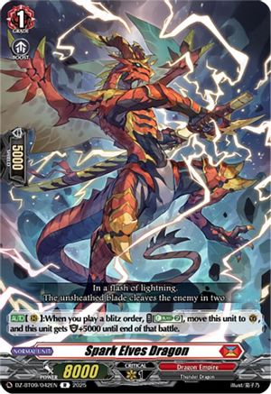 Spark Elves Dragon [Rare]  (DZ-BT09/042EN)