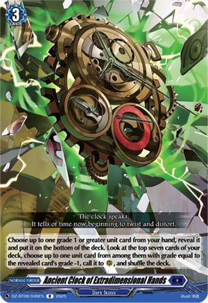Ancient Clock of Extradimensional Hands [Rare]  (DZ-BT09/049EN)