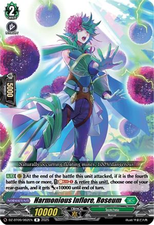Harmonious Inflore, Roseum [Rare]  (DZ-BT09/062EN)