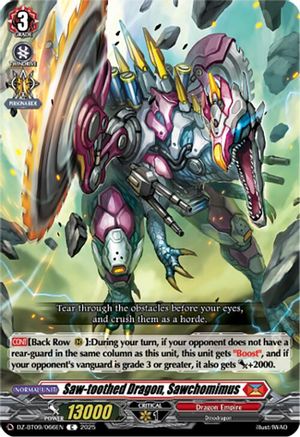 Saw-toothed Dragon, Sawchomimus [Common]  (DZ-BT09/066EN)