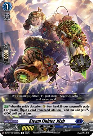 Steam Fighter, Kish [Common]  (DZ-BT09/078EN)