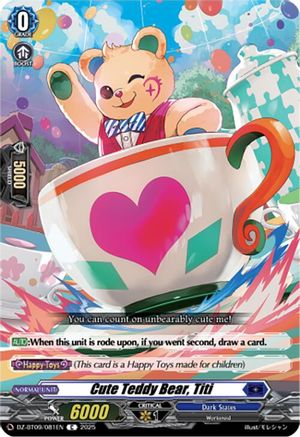 Cute Teddy Bear, Titi [Common]  (DZ-BT09/081EN)