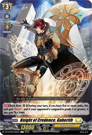 Knight of Credence, Gaherith [Common]  (DZ-BT09/090EN)