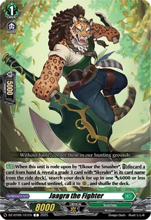 Jaagra the Fighter [Common]  (DZ-BT09/101EN)