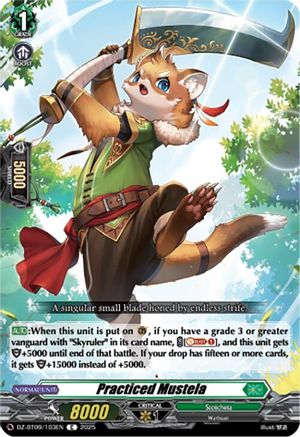 Practiced Mustela [Common]  (DZ-BT09/103EN)