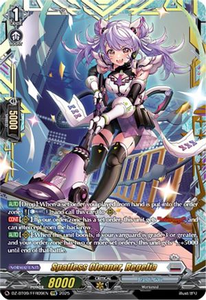 Spatless Cleaner, Regelia (FFR) [FFR]  (DZ-BT09/FFR09EN)