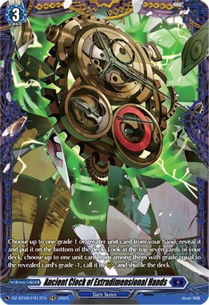 Ancient Clock of Extradimensional Hands (FR) [FR]  (DZ-BT09/FR17EN)