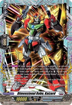 Dimensional Robo, Kaizard (FR) [FR]  (DZ-BT09/FR19EN)