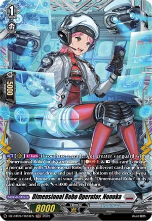 Dimensional Robo Operator, Nonoka (FR) [FR]  (DZ-BT09/FR23EN)