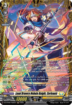 Loyal Bravery Nebula Knight, Corleanis (FR) [FR]  (DZ-BT09/FR28EN)