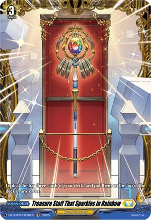 Treasure Staff That Sparkles in Rainbow (FR) [FR]  (DZ-BT09/FR38EN)