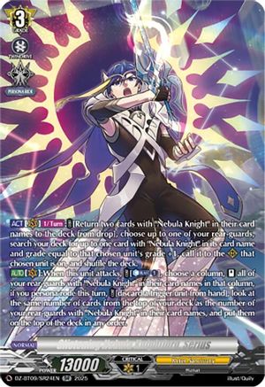 Glistening Nebula Knightlord, Serius (SR) [SR]  (DZ-BT09/SR24EN)
