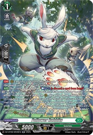 Follower Rabbits (SR) [SR]  (DZ-BT09/SR39EN)