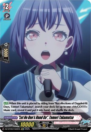 "Let No One's Hand Go", Tomori Takamatsu (EXRRR) [EXRRR]  (DZ-BT09/EX02EN)