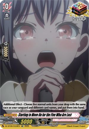 Starting to Move On for the Five Who Are Lost (EXC) [EXC]  (DZ-BT09/EX33EN)
