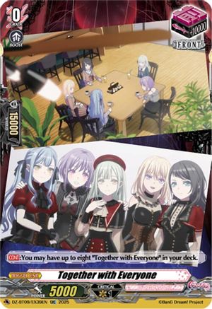 Together with Everyone (EXC) (DZ-BT09/EX39EN) [EXC]  (DZ-BT09/EX39EN)