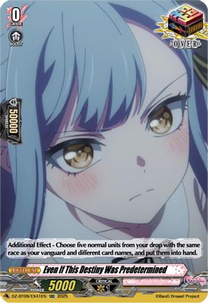 Even If This Destiny Was Predetermined (EXC) [EXC]  (DZ-BT09/EX41EN)