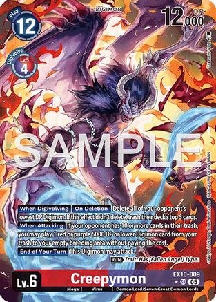 Creepymon (Alternate Art)  (EX10-009) [Sinister Order] Foil