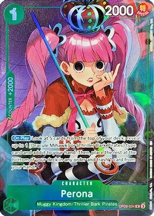 Perona (Illustration Box Vol.4) [One Piece Promotion Cards] Rare