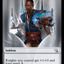 Elemental (2) // Teferi Akosa of Zhalfir Emblem Double-Sided Token [March of the Machine Tokens]