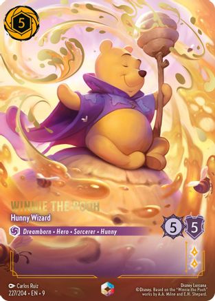 Winnie the Pooh - Hunny Wizard (Enchanted) (227/204) Fabled ()