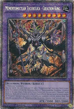 Mementomictlan Tecuhtlica - Creation King [MP25-EN010] Starlight Rare