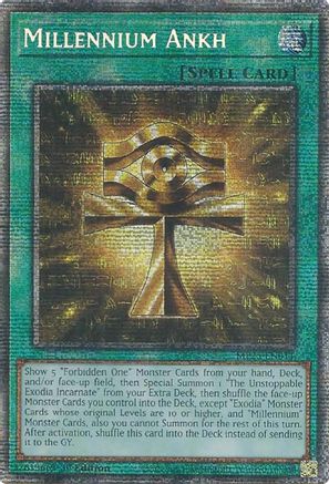 Millennium Ankh [MP25-EN011] Starlight Rare