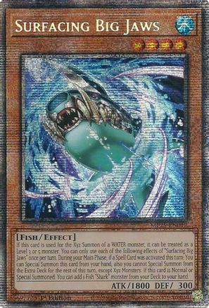 Surfacing Big Jaws [MP25-EN012] Starlight Rare