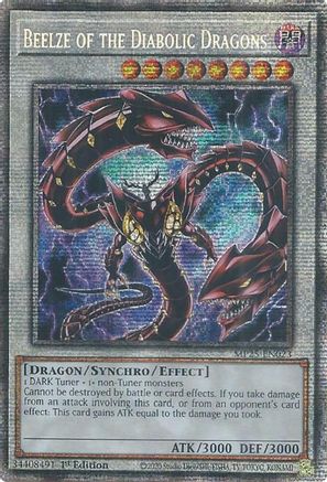 Beelze of the Diabolic Dragons [MP25-EN023] Starlight Rare