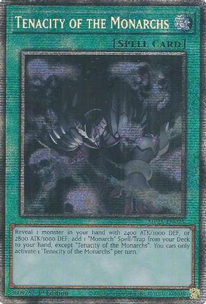 Tenacity of the Monarchs [MP25-EN025] Starlight Rare
