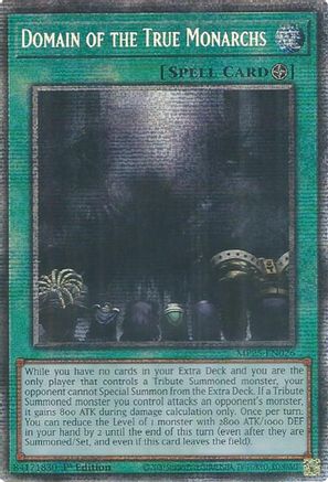 Domain of the True Monarchs [MP25-EN026] Starlight Rare
