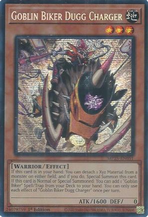 Goblin Biker Dugg Charger [MP25-EN051] Prismatic Secret Rare
