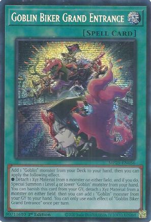 Goblin Biker Grand Entrance [MP25-EN056] Prismatic Secret Rare