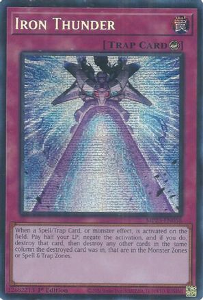Iron Thunder [MP25-EN058] Prismatic Secret Rare