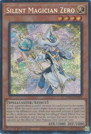 Silent Magician Zero [MP25-EN060] Prismatic Secret Rare