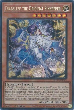Diabellze the Original Sinkeeper [MP25-EN063] Prismatic Secret Rare
