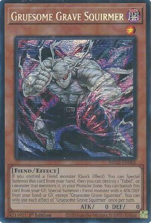 Gruesome Grave Squirmer [MP25-EN065] Prismatic Secret Rare