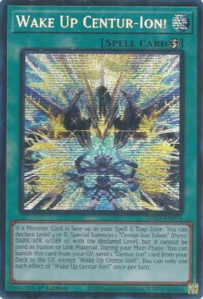 Wake Up Centur-Ion! [MP25-EN074] Prismatic Secret Rare