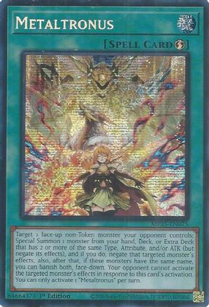 Metaltronus [MP25-EN075] Prismatic Secret Rare