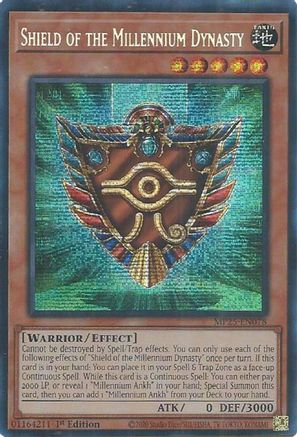 Shield of the Millennium Dynasty [MP25-EN078] Prismatic Secret Rare