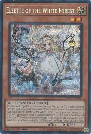 Elzette of the White Forest [MP25-EN080] Prismatic Secret Rare