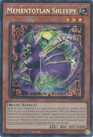 Mementotlan Shleepy [MP25-EN083] Prismatic Secret Rare