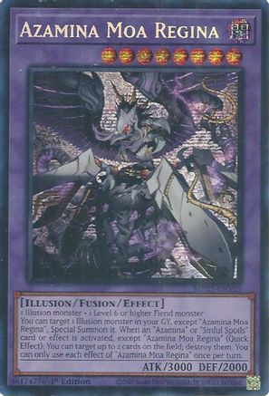 Azamina Moa Regina [MP25-EN105] Prismatic Secret Rare