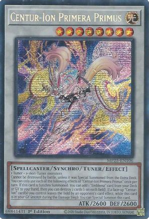 Centur-Ion Primera Primus [MP25-EN106] Prismatic Secret Rare